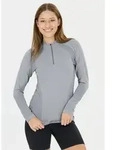 Funktionsshirt ENDURANCE "HALEN W", Herren, Gr. S/M, hellgrau, 62% Polyamid, 38%