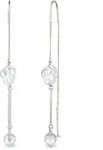 Paar Ohrh&auml;nger ELLI "Ohrringe Ohrh&auml;nger Rock Crystal Transparent 925 Sterling