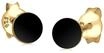 Paar Ohrstecker ELLI "Ohrringe Neu Rund Kreis Emaille Geo 925 Silber vergoldet",