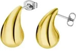 Paar Ohrstecker LOTUS "Essentials - Tropfen", gold (gelbgoldfarben,...