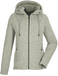 Fleecejacke KILLTEC "KOW 41 WMN KNTFLC JCKT", Damen, Gr. 38, grau (graugr&uuml;n),