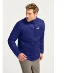 Outdoorjacke JACK WOLFSKIN "ROUTEBURN PRO 2 JKT M", Herren, Gr. S (48), glowink,