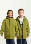 Jack Wolfskin 3-in-1-Funktionsjacke "3IN1 CANVEY KIDS" mit Kapuze f&uuml;r Kinder,...