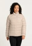 Daunenjacke JACK WOLFSKIN "WILD PASS DOWN JKT W RDS", Damen, Gr. XS (34),...