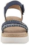 Mules TOM TAILOR "Tom Tailor Flat Sandals - Mules", Damen, Gr. 36, blau (denim),