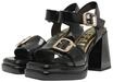 High-Heel-Pantolette BUFFALO "Buffalo CALLY SANDAL", Damen, Gr. 37, schwarz,