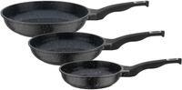 GSW Pfannen-Set "Titanium Granit Advanced" Aluminiumguss Set, 3 Stk. tlg....