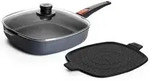 WOLL Bratpfanne "MADE IN GERMANY - Diamond Lite" Aluminium Set, 3 Stk. tlg.