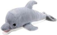 Kuscheltier HEUNEC "Misanimo, Delfin GRS 25 cm", grau, Pl&uuml;schfiguren,...
