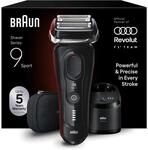 Braun Elektrorasierer "Series 9 Sport 9150cc" SmartClean-Plus-Reinigungsstation
