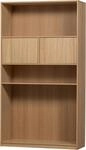 WOOOD Stauraumregal "Modulair mit FSC Eichenfurnier und Push-to-open B110 x T40 x