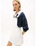Latzkleid TOMMY JEANS "DENIM DUNGAREE DRESS FLG BJ6099", Damen, Gr. XS (34),...
