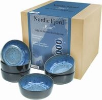 CreaTable M&uuml;slischale "Nordic Fjord" 6 Stk. aus Steinzeug Salatschale, Snackschale,