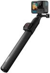 GOPRO Action Cam-Halterung "Teleskopstange + Rollladenfernbedienung", schwarz,