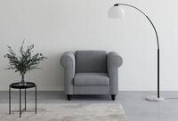 Dorel Home Chesterfield-Sessel "Felix II in Breit-Cord" mit R&uuml;ckenlehne 3-fach