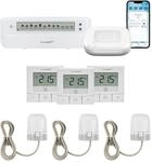 HOMEMATIC IP Smart-Home-Zubeh&ouml;r "Starter Bundle Fu&szlig;bodenheizung f&uuml;r 3 R&auml;ume",