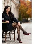 Feinstrumpfhose CAMANO, Damen, Gr. S, schwarz (hot fudge), Obermaterial: 95%