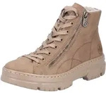 Winterboots RIEKER, Damen, Gr. 37, beige (braun), Lederimitat, Schuhe...