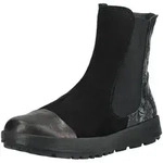 Stiefelette THINK "Think Stiefelette Veloursleder/Textil", Damen, Gr. 40,...