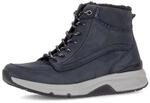 Schn&uuml;rstiefelette GABOR "Schn&uuml;rstiefelette", Damen, Gr. 38, grau (blau), Schuhe