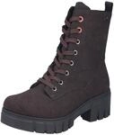 Rieker Winterboots Schn&uuml;rstiefelette, Schn&uuml;rboots mit praktischem Rei&szlig;verschluss