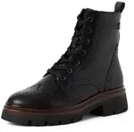Schn&uuml;rstiefelette TAMARIS, Damen, Gr. 38, w&auml;rmend, beige (schwarz),...