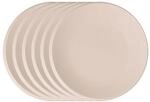 Villeroy & Boch Speiseteller "Speiseteller NewMoon &oslash; 27 cm 6er Set beige"
