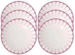 Villeroy & Boch Fr&uuml;hst&uuml;cksteller "Fr&uuml;hst&uuml;cksteller Fleur Couleur &oslash; 21,2 cm 6er