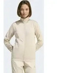 Sweatjacke ADIDAS SPORTSWEAR "DAYREADY", Damen, Gr. XXL, beige (crystal linen),