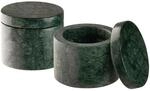 APS Butterdose "2er Set MINERA" Beton, &Oslash; 6 cm, H: 5 cm, 40 ml, Unikat