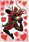 Komar Wandtattoo "Deadpool Lovepool - Gr&ouml;&szlig;e 50 x 70 cm" selbstklebend, Wandsticker,