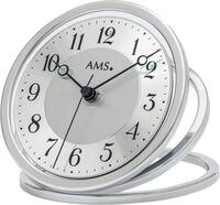 Funktischuhr AMS, silber (silberfarben), Tischuhren
