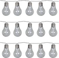 LUXFORM Lichterkette "Solar-Lichterkette Corfu Partybeleuchtung - 15xLED",