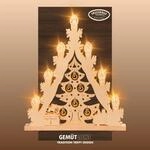 Weigla LED Lichterbogen "Weihnachtsbaum mit Kugeln, Made in Germany" 1 Stk.