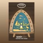 Weigla LED Dekolicht "Leuchtturm - Maritim, BxHxT: 30x32x6 cm" E14 Dekolampe...