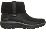 Winterboots SKECHERS "EASY GOING-", Damen, Gr. 36, schwarz, Lederimitat, Textil,