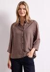 Karobluse STREET ONE, Damen, Gr. 34, braun (warm blush), Stoff, 100% Viskose,