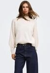 Strickpullover ONLY "ONLKALIBU L/S PULLOVER KNT NOOS", Damen, Gr. XS, beige (cloud