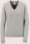 MADELEINE Longpullover "Pullover Kaschmirpullover mit V-Ausschnitt"