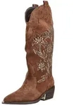 Bikerboots ALMA EN PENA "ALMA EN PENA Stiefel Leder", Damen, Gr. 37, camel,...