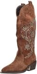 Bikerboots ALMA EN PENA "ALMA EN PENA Stiefel Leder", Damen, Gr. 37, camel, Leder,