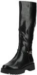 Stiefel STEVE MADDEN "STEVE MADDEN Stiefel Leder", Damen, Gr. 37, schwarz (schwarz,