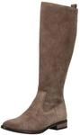 Stiefel PAUL GREEN "Paul Green Stiefel Veloursleder", Damen, Gr. 38,5, braun,