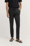 Chinohose BUGATTI "Flexcity-Stretch", Herren, Gr. 38, L&auml;nge 34, schwarz (290,
