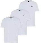 T-Shirt BOSS GREEN "Tee 3Pack Regular Fit", Herren, Gr. XL, wei&szlig; (wei&szlig;100),...