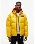 Daunenjacke TOMMY JEANS "TJM ALASKA OUTDOORS DOWN", Herren, Gr. M, gelb...