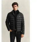 Steppjacke GANT "LIGHT DOWN JACKET", Herren, Gr. 3XL, schwarz, Web,...