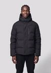 Steppjacke JACK & JONES "JCOTRACE ALPHA PUFFER JACKET", Herren, Gr. L, schwarz, Web,