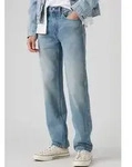 Straight-Jeans LEVI'S "505", Herren, Gr. 32, L&auml;nge 32, blau (best day ever),