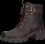 Dockers by Gerli Stiefelette Schn&uuml;rboots mit Blockabsatz, Profillaufsohle